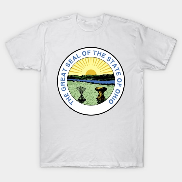 Seal of Ohio (1967-1996) T-Shirt by Flags of the World